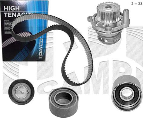 Autoteam KATW1323 - Pompa acqua + Kit cinghie dentate autozon.pro