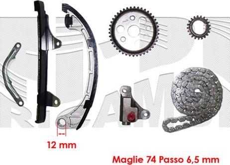 Autoteam KCA028 - Kit catena distribuzione autozon.pro