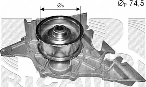 Autoteam WPA409 - Pompa acqua autozon.pro