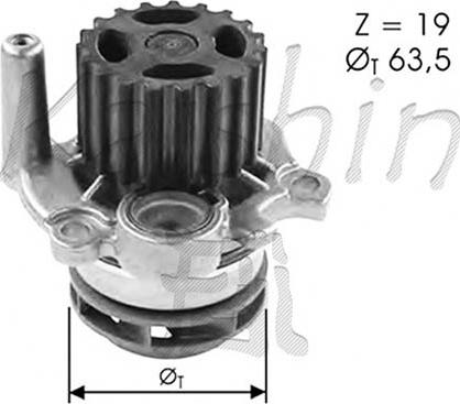 Autoteam WPA380 - Pompa acqua autozon.pro