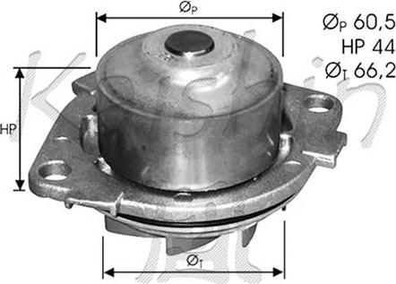 Autoteam WPA370 - Pompa acqua autozon.pro