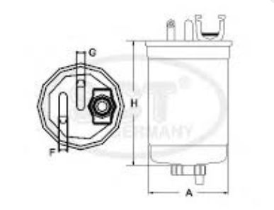 Auto Union 059127401E - Filtro carburante autozon.pro