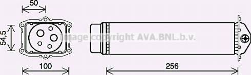 Ava Quality Cooling AI4413 - Intercooler autozon.pro