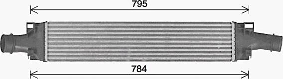 Ava Quality Cooling AI4432 - Intercooler autozon.pro