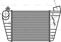 Ava Quality Cooling AI4172 - Intercooler autozon.pro