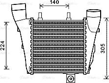 Ava Quality Cooling AI 4320 - Intercooler autozon.pro