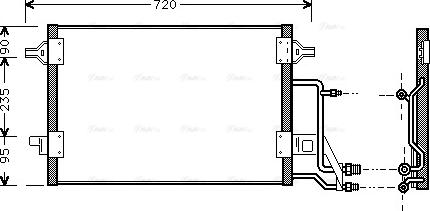 Ava Quality Cooling AI 5140 - Condensatore, Climatizzatore autozon.pro