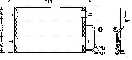 Ava Quality Cooling AI 5116 - Condensatore, Climatizzatore autozon.pro