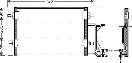 Ava Quality Cooling AI 5176 - Condensatore, Climatizzatore autozon.pro