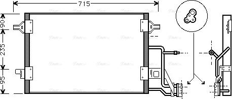 Ava Quality Cooling AI 5173 - Condensatore, Climatizzatore autozon.pro