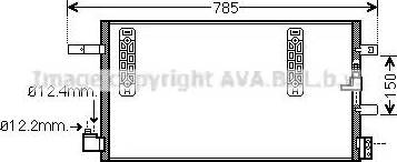 Ava Quality Cooling AI5297D - Condensatore, Climatizzatore autozon.pro