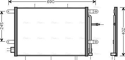 Ava Quality Cooling AI 5239 - Condensatore, Climatizzatore autozon.pro