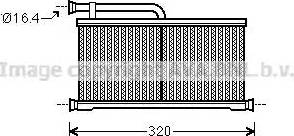 Ava Quality Cooling AI6397 - Scambiatore calore, Riscaldamento abitacolo autozon.pro