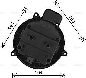 Ava Quality Cooling AI8449 - Ventilatore abitacolo autozon.pro