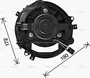 Ava Quality Cooling AI8445 - Ventilatore abitacolo autozon.pro