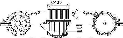 Ava Quality Cooling AI8394 - Ventilatore abitacolo autozon.pro