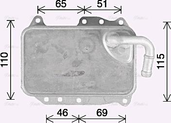 Ava Quality Cooling AI3437 - Radiatore olio, Olio motore autozon.pro