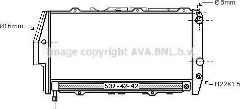 Ava Quality Cooling AI 2049 - Radiatore, Raffreddamento motore autozon.pro