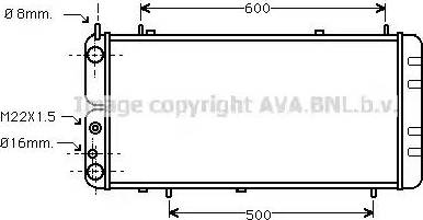 Ava Quality Cooling AI 2005 - Radiatore, Raffreddamento motore autozon.pro