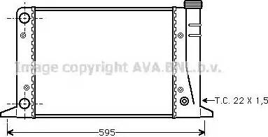 Ava Quality Cooling AI 2007 - Radiatore, Raffreddamento motore autozon.pro