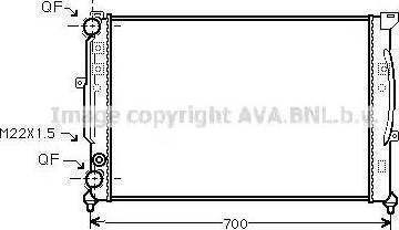 Ava Quality Cooling AI 2123 - Radiatore, Raffreddamento motore autozon.pro