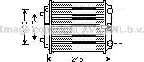 Ava Quality Cooling AI2336 - Radiatore, Raffreddamento motore autozon.pro