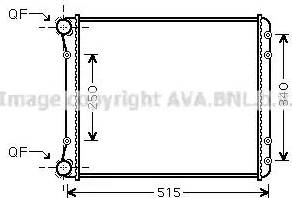 Ava Quality Cooling AI 2220 - Radiatore, Raffreddamento motore autozon.pro