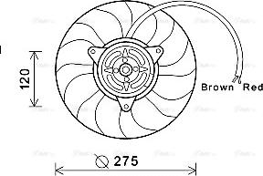 Ava Quality Cooling AI 7515 - Ventola, Raffreddamento motore autozon.pro