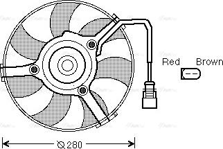 Ava Quality Cooling AI 7516 - Ventola, Raffreddamento motore autozon.pro