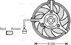 Ava Quality Cooling AI 7510 - Ventola, Raffreddamento motore autozon.pro