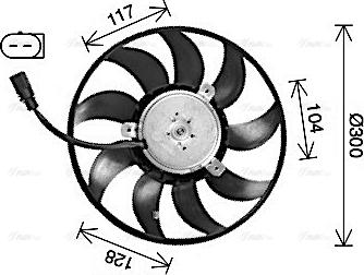 Ava Quality Cooling AI7528 - Ventola, Raffreddamento motore autozon.pro