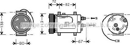 Ava Quality Cooling AI K177 - Compressore, Climatizzatore autozon.pro