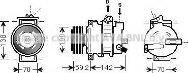 Ava Quality Cooling AIAK337 - Compressore, Climatizzatore autozon.pro