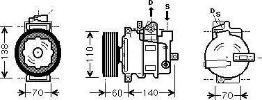 Ava Quality Cooling AIAK269 - Compressore, Climatizzatore autozon.pro