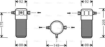 Ava Quality Cooling AI D032 - Essiccatore, Climatizzatore autozon.pro