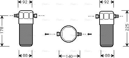 Ava Quality Cooling AI D154 - Essiccatore, Climatizzatore autozon.pro