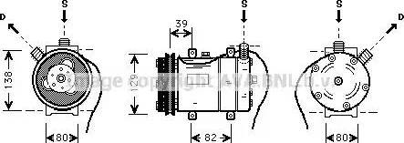 Ava Quality Cooling AI K009 - Compressore, Climatizzatore autozon.pro