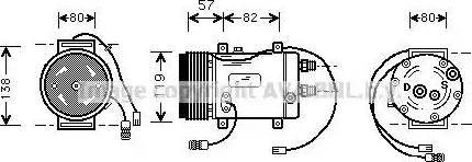 Ava Quality Cooling AI K008 - Compressore, Climatizzatore autozon.pro