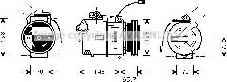 Ava Quality Cooling AI K151 - Compressore, Climatizzatore autozon.pro