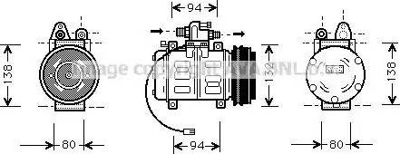 Ava Quality Cooling AI K180 - Compressore, Climatizzatore autozon.pro