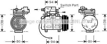 Ava Quality Cooling AI K181 - Compressore, Climatizzatore autozon.pro