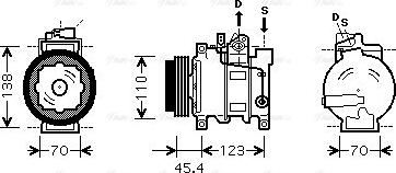 Ava Quality Cooling AI K261 - Compressore, Climatizzatore autozon.pro