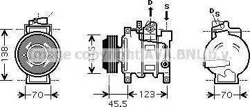 Ava Quality Cooling AI K281 - Compressore, Climatizzatore autozon.pro