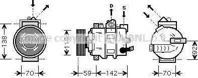 Ava Quality Cooling AI K270 - Compressore, Climatizzatore autozon.pro