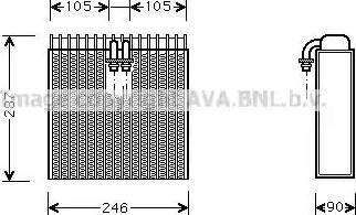 Ava Quality Cooling AI V031 - Evaporatore, Climatizzatore autozon.pro