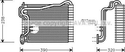 Ava Quality Cooling AI V146 - Evaporatore, Climatizzatore autozon.pro