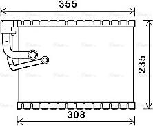 Ava Quality Cooling AIV327 - Evaporatore, Climatizzatore autozon.pro