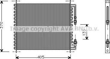 Ava Quality Cooling AL 5064 - Condensatore, Climatizzatore autozon.pro