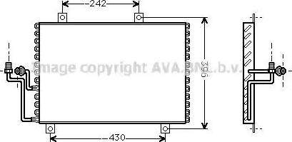 Ava Quality Cooling AL 5062 - Condensatore, Climatizzatore autozon.pro