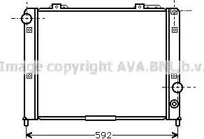 Ava Quality Cooling AL 2053 - Radiatore, Raffreddamento motore autozon.pro